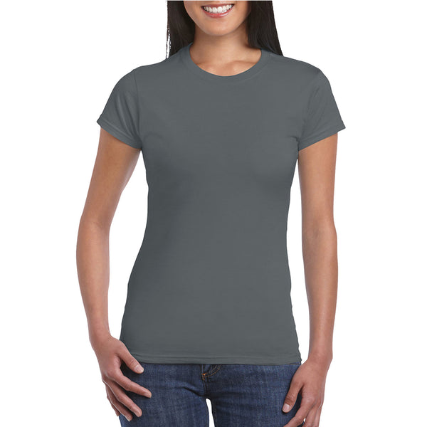 Camiseta básica Gildan mujer 64000L