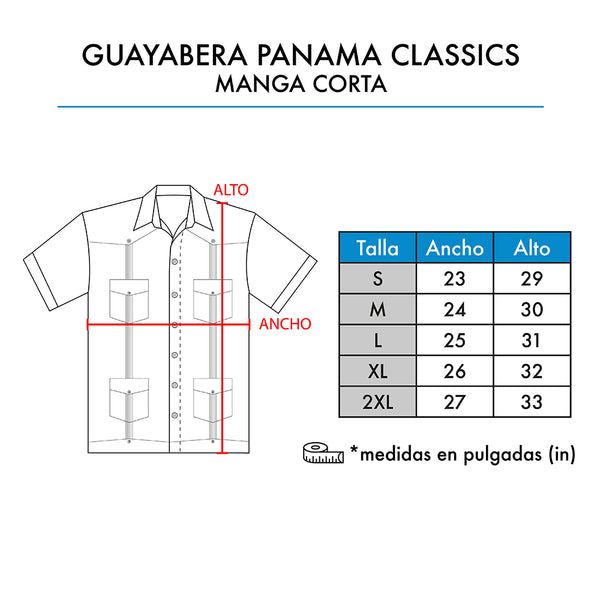 Guayabera panameña best sale