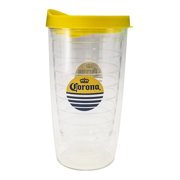 Vaso Con Tapa Hermética 0.44 L Transparente