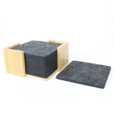 SET DE 10 COASTERS DE FELPA (LY30001A)